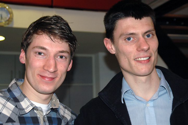 Joris van Lankveld (l.) en Berend van den Bos (Elisabeth van Ettinger)