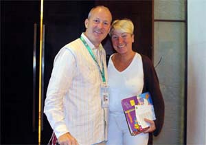 Roy Welland-Sabine Auken in Sanya (WBF)