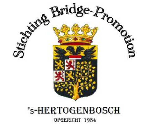 Logo Stichting Bridge-Promotion 's Hertogenbosch (toernooiflyer)