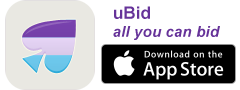 Logo uBid voor iOS (NewInBridge)