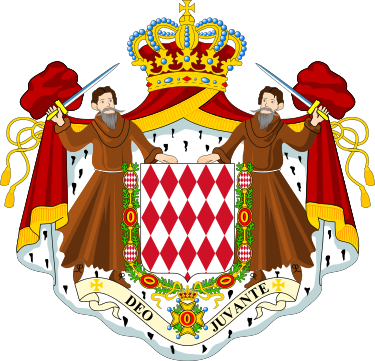 Wapen van Monaco (Wikipedia)