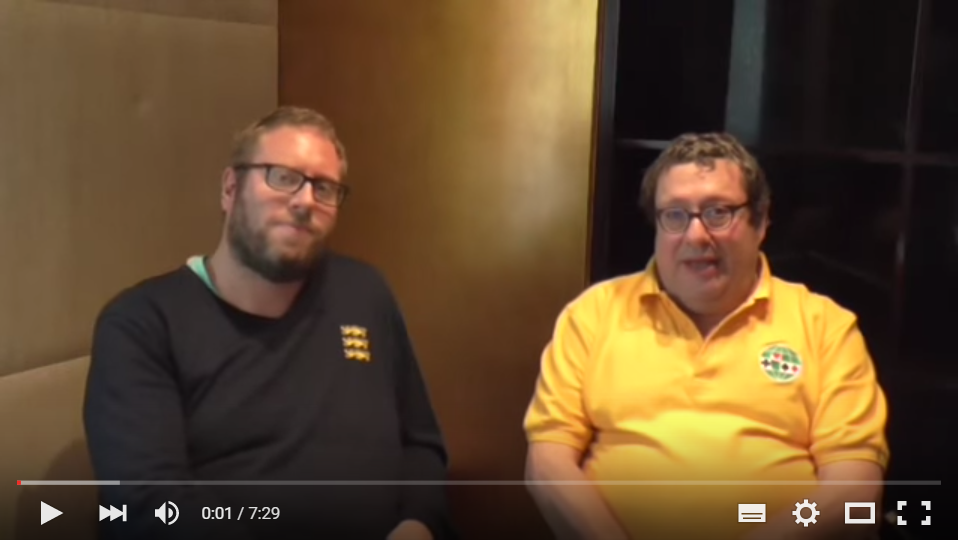 David Gold (links) en Jan van Cleeff (video)