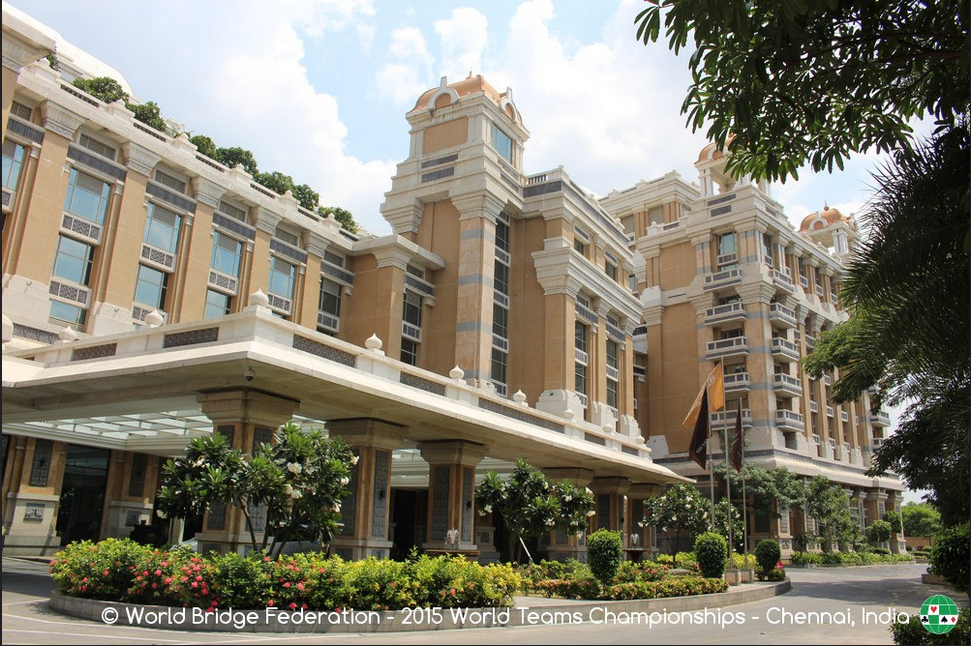 Het Grand Chola Hotel, de speelgelegenheid in Chennai (WBF)