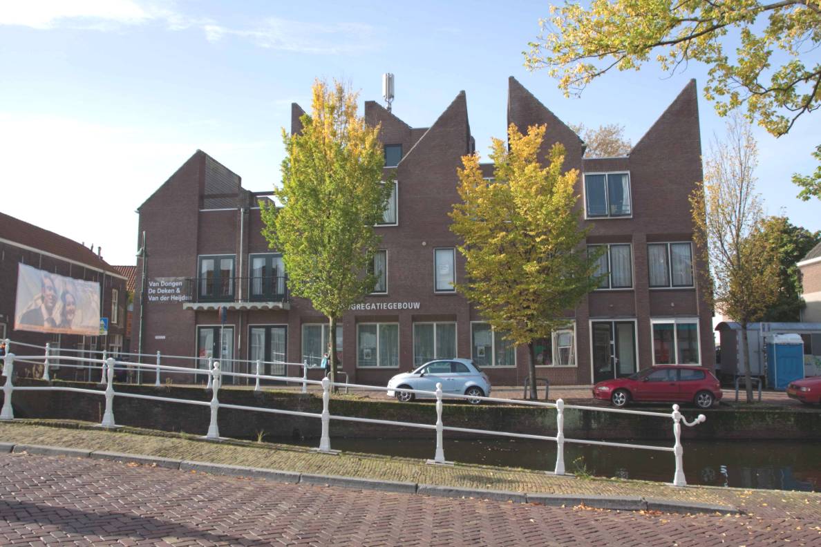 Gebouw Cultuurlab (voorheen Congregatie) in Delft, thuislocatie van team ‘Delft’ (archieffoto)