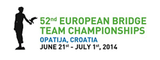 Logo van het Europees kampioenschap 2014 te Opatija (archiefbeeld)