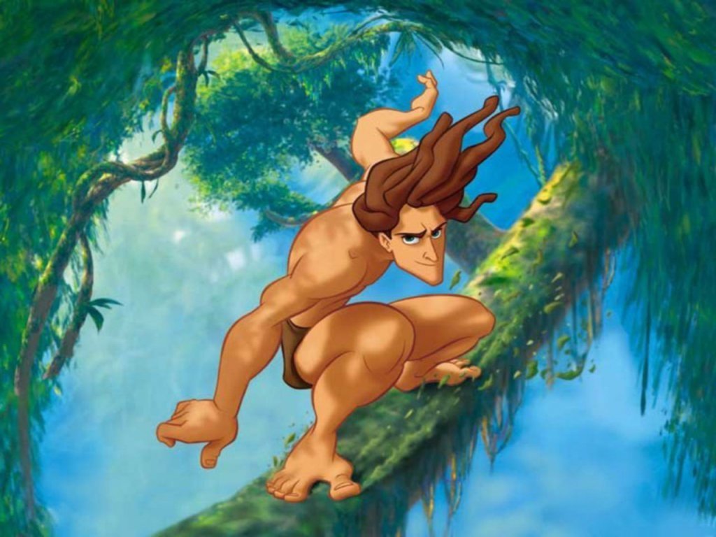 Tarzan, naar wie het biedsysteem van twee Nederlandse paren is genoemd (Mediasmarties via Google)
